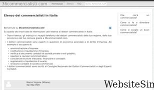 36commercialisti.com Screenshot