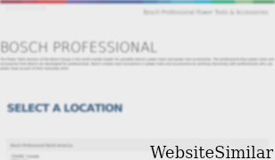 bosch-professional.com Screenshot