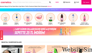 cosmetica.com.tr Screenshot