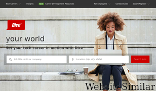 dice.com Screenshot