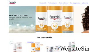eucerin.fr Screenshot