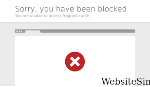 fragrantica.de Screenshot