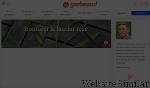 gerbeaud.com Screenshot