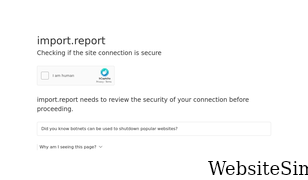 import.report Screenshot