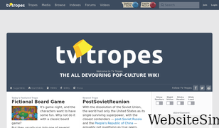 tvtropes.org Screenshot