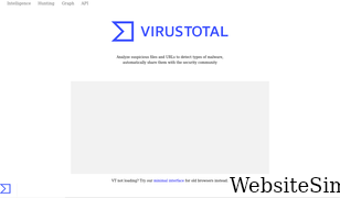 virustotal.com Screenshot